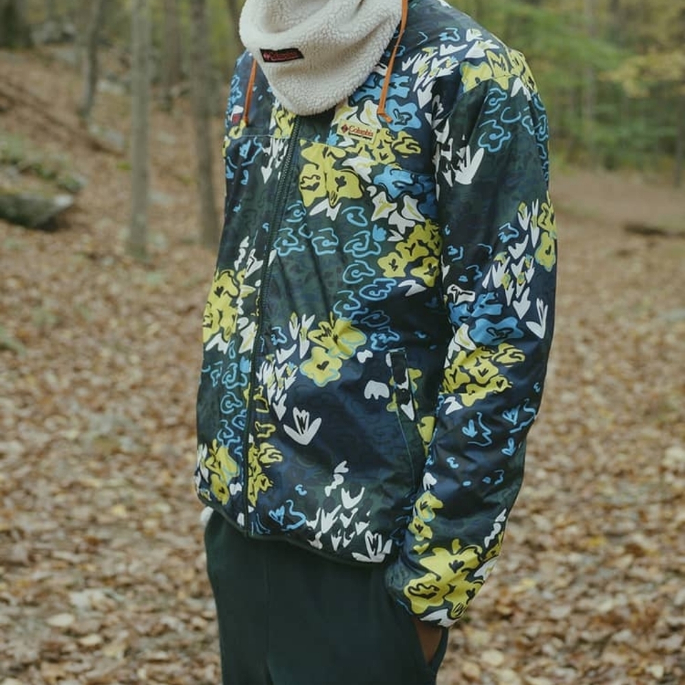 Columbia X Opening Ceremony Men's Reversible Fleece Jacket 2017